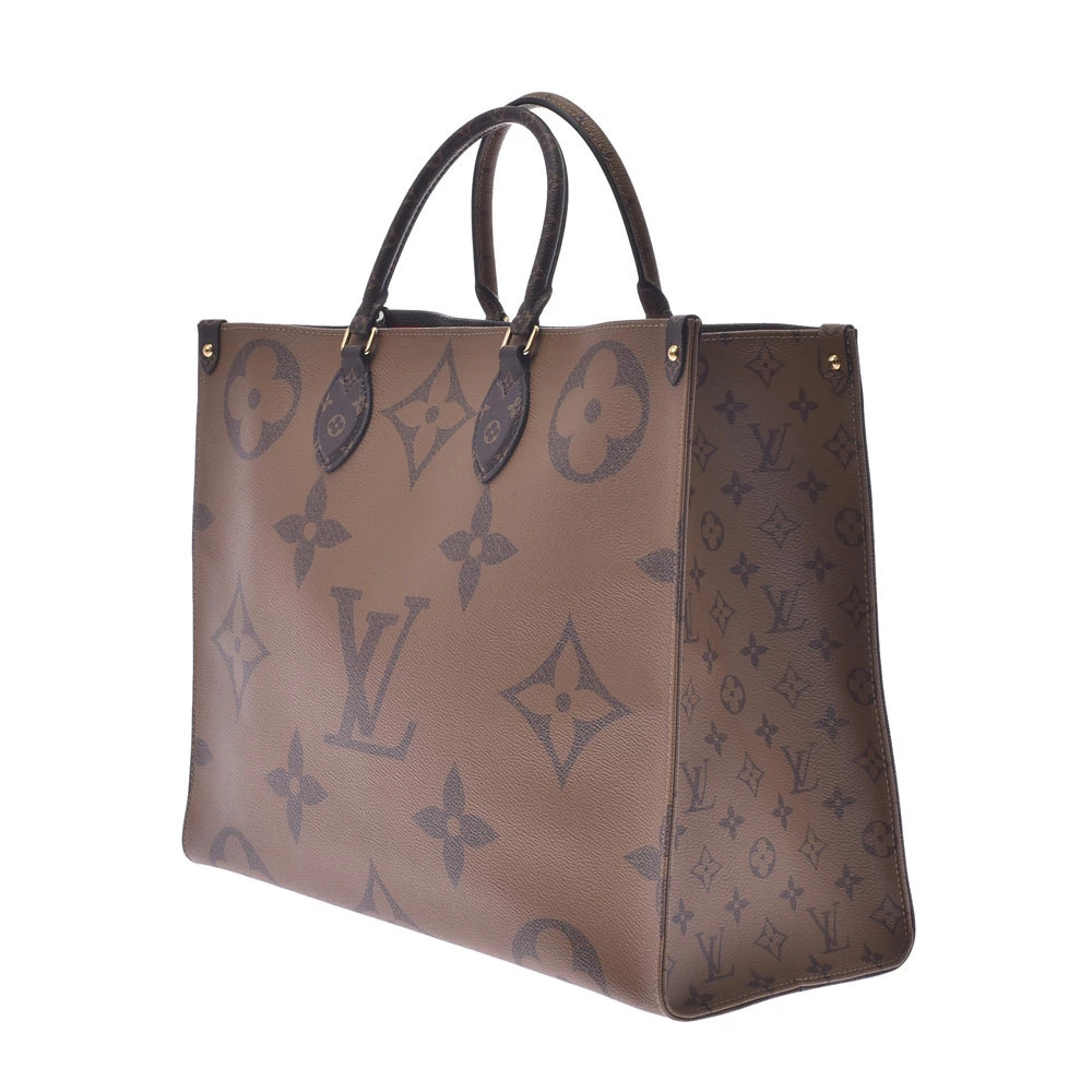 Louis Vuitton Canvas Brown Reverse OnTheGo Bag Monogram Giant